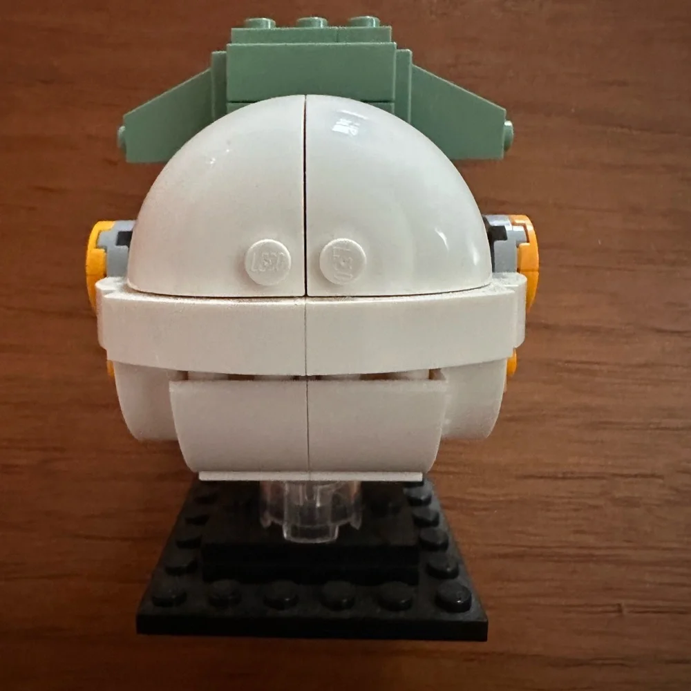 Lego 75317 Star Wars Brickheadz The Mandalorian & The Child Grogu completed used